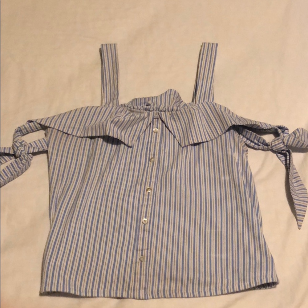 Nautical striped Candie’s shirt
